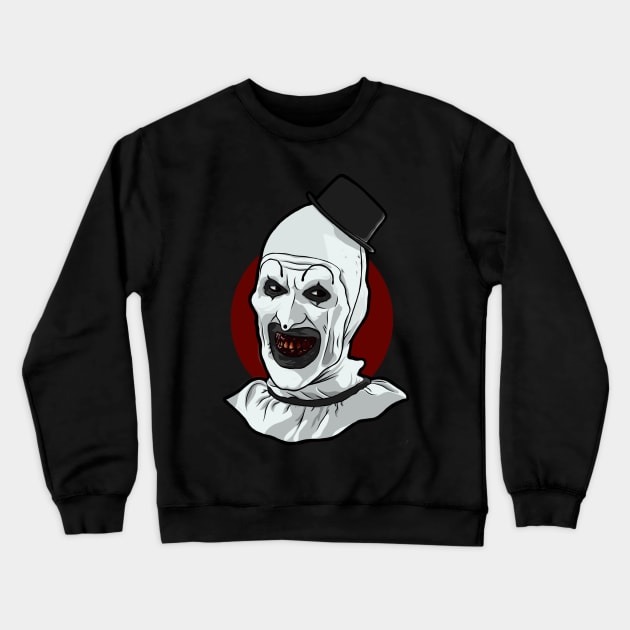 Art the Clown Crewneck Sweatshirt by HeichousArt